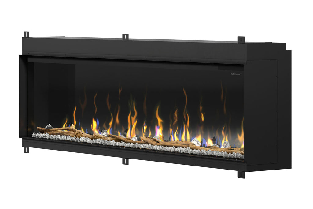 Dimplex Ignite XL Bold 74-In Smart Built-In Linear Electric Fireplace - 3-Sided Multi-Sided Electric Fireplace - XLF7417-XD