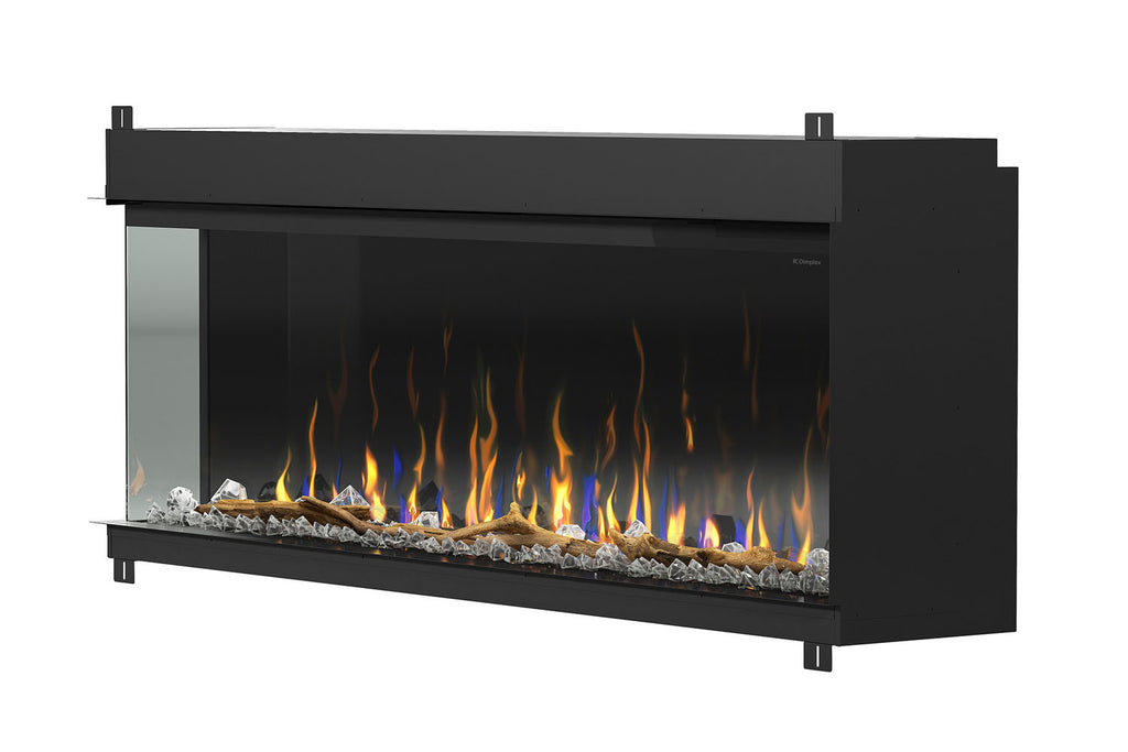 Dimplex Ignite XL Bold 60-In Smart Built-In Linear Electric Fireplace - 3-Sided Multi-Sided Electric Fireplace - XLF6017-XD