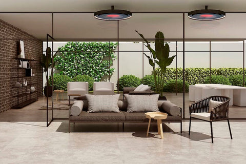 Image of Bromic Eclipse Smart-Heat Outdoor Electric Heater 8'' Straight Pole | BH3230001