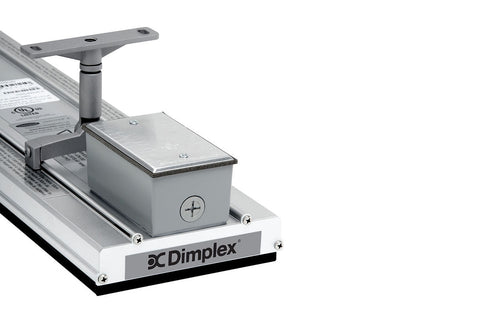 Image of Dimplex DLW 2400W Outdoor Indoor Electric Heater | DLW Radiant Electric Heater | DLW2400B24