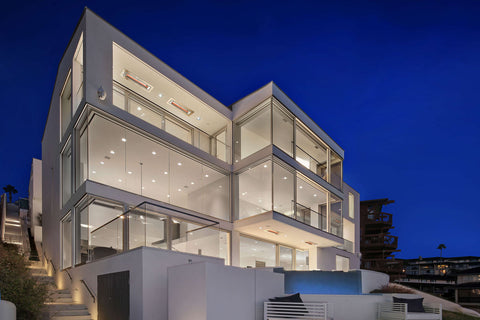 Image of Infratech W Series Single Element 2000 Watt 277V Outdoor Infrared Electric Heater | Infratech 39 in Radiant Heater | W2027