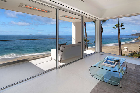 Image of Infratech W Series Single Element 3000 Watt 240V Outdoor Infrared Electric Heater | Infratech 61 1/4 in Radiant Heater | W3024