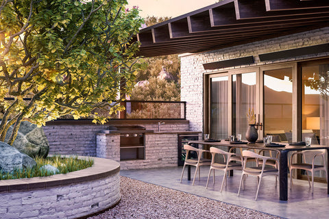 Image of Dimplex DLW 1500W Outdoor Indoor Electric Heater | DLW Radiant Electric Heater | DLW1500B12