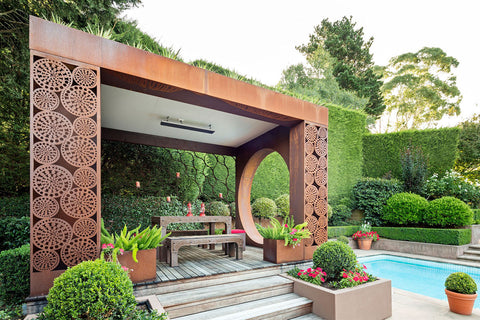 Image of Dimplex DLW 1500W Outdoor Indoor Electric Heater | DLW Radiant Electric Heater | DLW1500B12