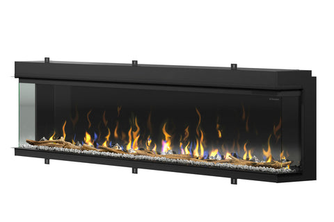 Image of Dimplex Ignite XL Bold 100-In Smart Built-In Linear Electric Fireplace - 3-Sided Multi-Sided Electric Fireplace - XLF10017-XD