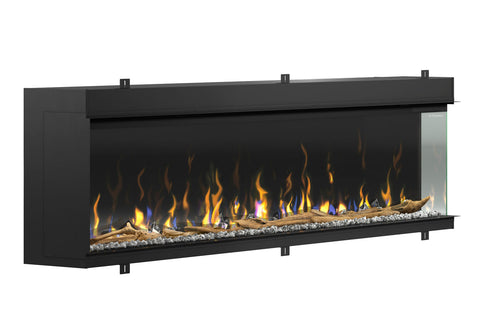 Image of Dimplex Ignite XL Bold 88-In Smart Built-In Linear Electric Fireplace - 3-Sided Multi-Sided Electric Fireplace - XLF8817-XD