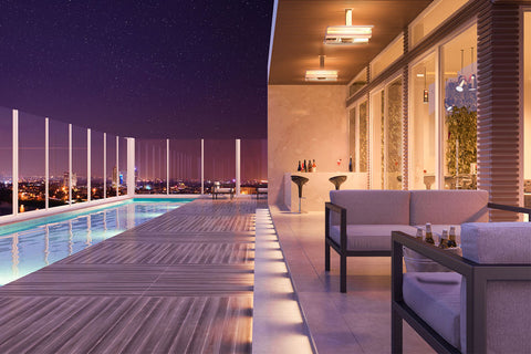 Image of Dimplex DSH 2000W Outdoor Indoor Electric Heater | DSH Infrared Electric Heater | DSH20W