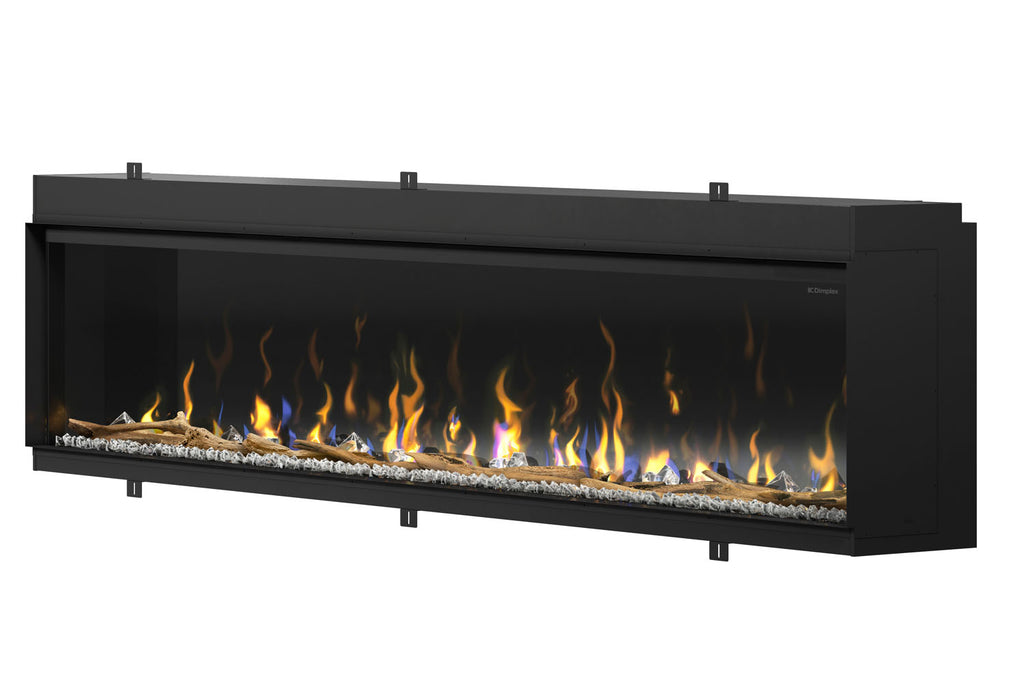 Dimplex Ignite XL Bold 100-In Smart Built-In Linear Electric Fireplace - 3-Sided Multi-Sided Electric Fireplace - XLF10017-XD