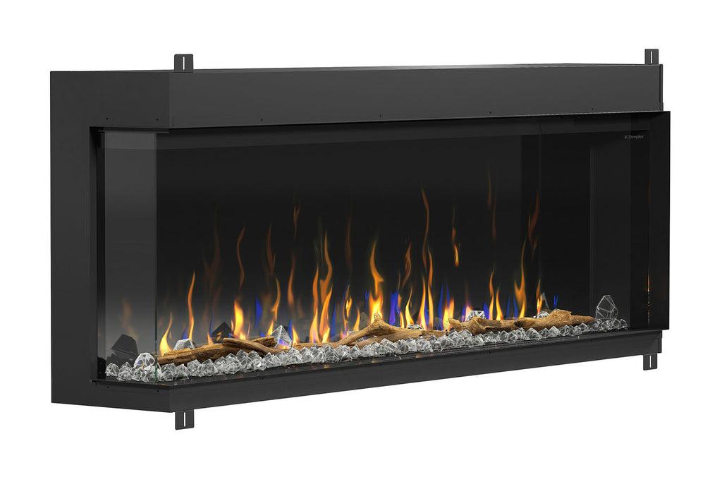 Dimplex Ignite XL Bold 60-In Smart Built-In Linear Electric Fireplace - 3-Sided Multi-Sided Electric Fireplace - XLF6017-XD