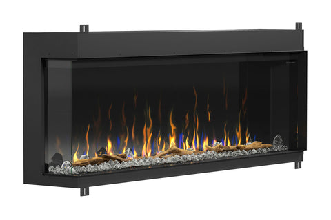 Image of Dimplex Ignite XL Bold 60-In Smart Built-In Linear Electric Fireplace - 3-Sided Multi-Sided Electric Fireplace - XLF6017-XD