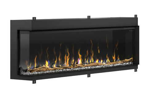 Image of Dimplex Ignite XL Bold 74-In Smart Built-In Linear Electric Fireplace - 3-Sided Multi-Sided Electric Fireplace - XLF7417-XD