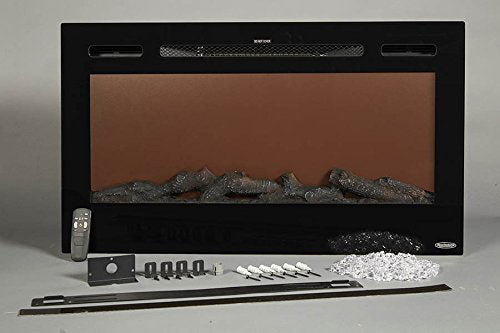 Touchstone Sideline 36 inch Built-in Electric Fireplace - Heater - 80014 - Accessory - Electric Fireplaces Depot