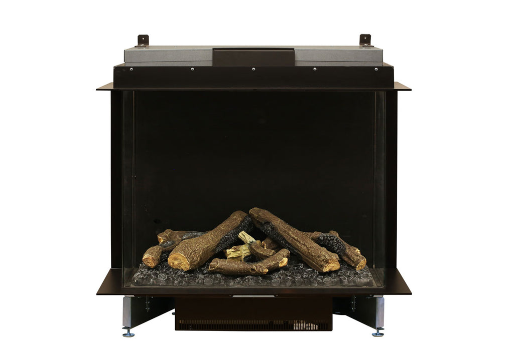 Faber E-Matrix 35 -inch 3-Sided Water Vapor Built-In Electric Fireplace Firebox | FEF3226L3 | Water Myst Fireplace | Electric Fireplaces Depot