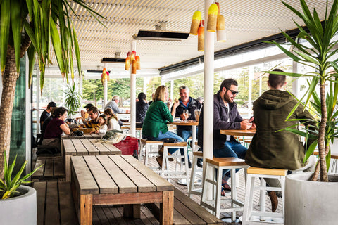 Image of Bromic Platinum Smart-Heat 2300 Watt Outdoor Electric Patio Heater Black | Platinum 33 in Electric Radiant Heater | BH0320003