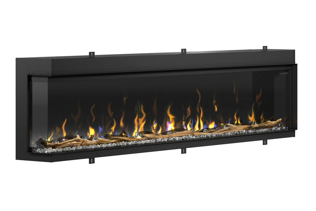 Dimplex Ignite XL Bold 100-In Smart Built-In Linear Electric Fireplace - 3-Sided Multi-Sided Electric Fireplace - XLF10017-XD