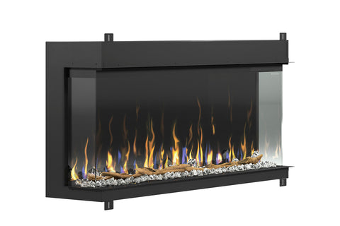 Image of Dimplex Ignite XL Bold 50-In Smart Built-In Linear Electric Fireplace - 3-Sided Multi-Sided Electric Fireplace - XLF5017-XD