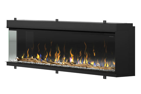 Image of Dimplex Ignite XL Bold 88-In Smart Built-In Linear Electric Fireplace - 3-Sided Multi-Sided Electric Fireplace - XLF8817-XD