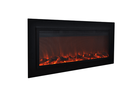Image of Touchstone Sideline Steel 50 inch Buit-in Electric Fireplace - Heater - 80025 - Electric Fireplaces Depot