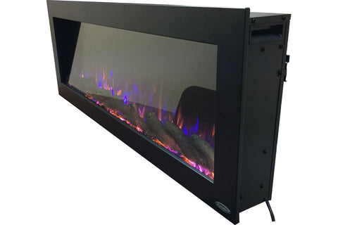 Image of Touchstone Sideline 50 inch Outdoor Buit-in Electric Fireplace - 80017 - Electric Fireplaces Depot