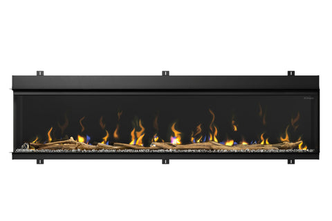 Image of Dimplex Ignite XL Bold 88-In Smart Built-In Linear Electric Fireplace - 3-Sided Multi-Sided Electric Fireplace - XLF8817-XD