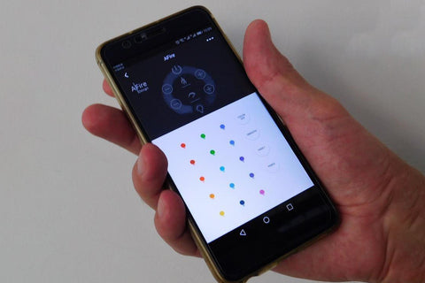 Image of AFireWater Prestige Pro Water Vapor 40'' Built-In Electric Fireplace Insert | Water Mist Electric Fireplace | AWPR-40-100 | Electric Fireplaces Depot