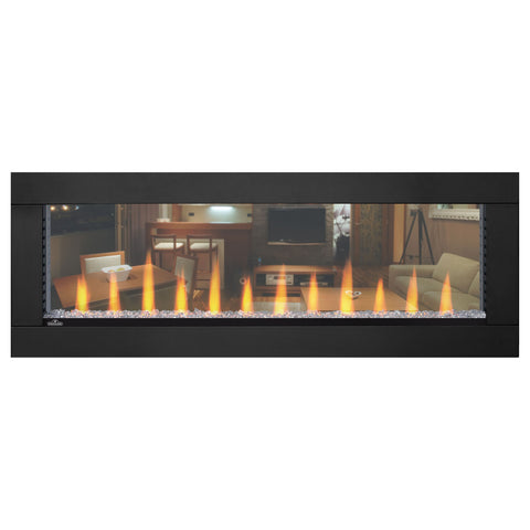 Image of Napoleon Clearion 50 inch See Through Built in Electric Fireplace - Heater - NEFBD50HE - NEFBD50H Electric Fireplaces Depot