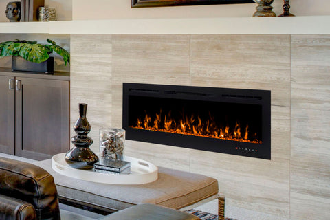 Image of Modern Flames Challenger 50 inch Wall Mount Recessed Linear Electric Fireplace | Affordable Fireplace Insert | CEF-50B | Electric Fireplaces Depot