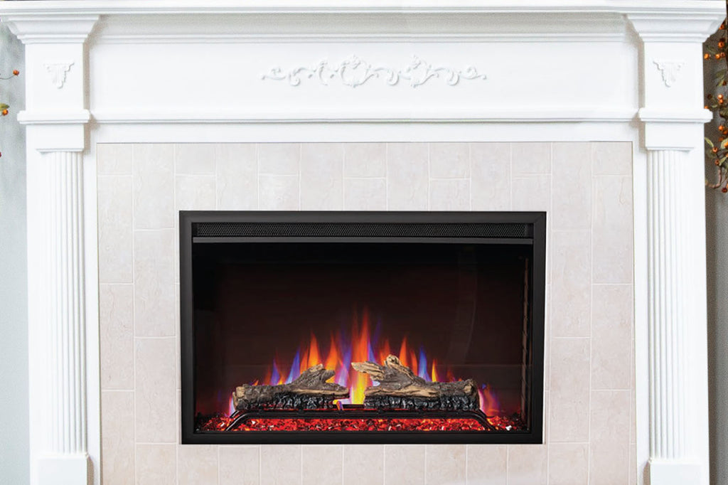 Napoleon Cineview 30-inch Electric Fireplace Insert | Firebox Insert | Heater | NEFB30H | Electric Fireplaces Depot