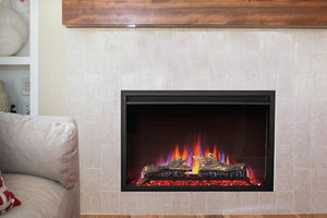 Napoleon Cineview 26-inch Electric Fireplace Insert | Firebox Insert | Heater | NEFB26H | Electric Fireplaces Depot