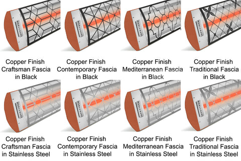 Image of Infratech C Series Single Element 3000 Watt 277V Outdoor Electric Heater | Infratech 61 in Electric Radiant Heater | C3027