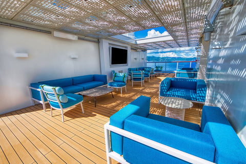 Image of Bromic Platinum Marine Smart-Heat 4500Watt Infrared Electric Patio Heater White | 53in Electric Radiant Heater | BH3622003