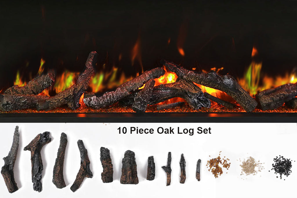 Remii 65 inch Extra Deep Built-In Indoor Outdoor Electric Fireplace | Heater | 102765-DE | Electric Fireplaces Depot