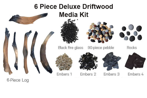 Image of Remii 65 inch Extra Deep Built-In Indoor Outdoor Electric Fireplace | Heater | 102765-DE | Log Set | Electric Fireplaces Depot