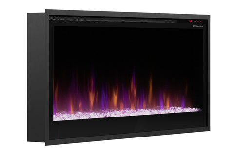 Image of Dimplex Multi-Fire Slim 42 Inch Recessed Wall Mount Linear Smart Electric Fireplace Insert - PLF4214-XS 