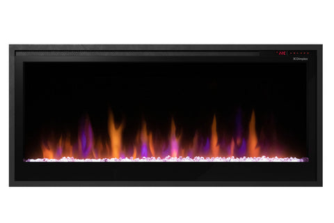 Image of Dimplex Multi-Fire Slim 42 Inch Recessed Wall Mount Linear Smart Electric Fireplace Insert - PLF4214-XS