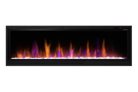 Image of Dimplex Multi-Fire Slim 60 Inch Recessed Wall Mount Linear Smart Electric Fireplace Insert - PLF6014-XS