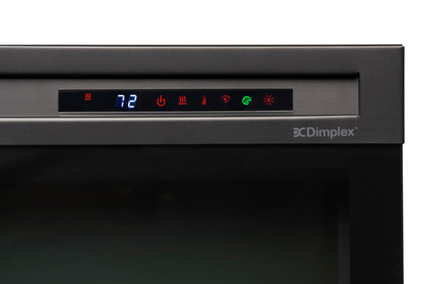 Image of Dimplex 28'' Multi-Fire XHD Plug-In Electric Firebox Insert - Glass | XHD28G