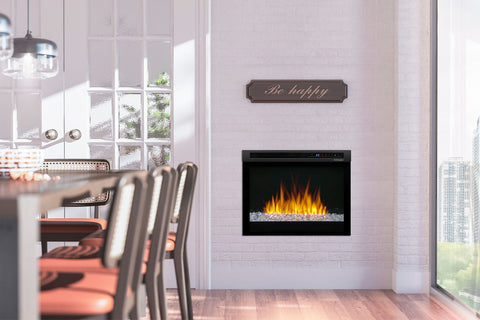 Image of Dimplex 23 Inch Multi-Fire XHD Plug-In Electric Firebox Insert - Glass | XHD23G