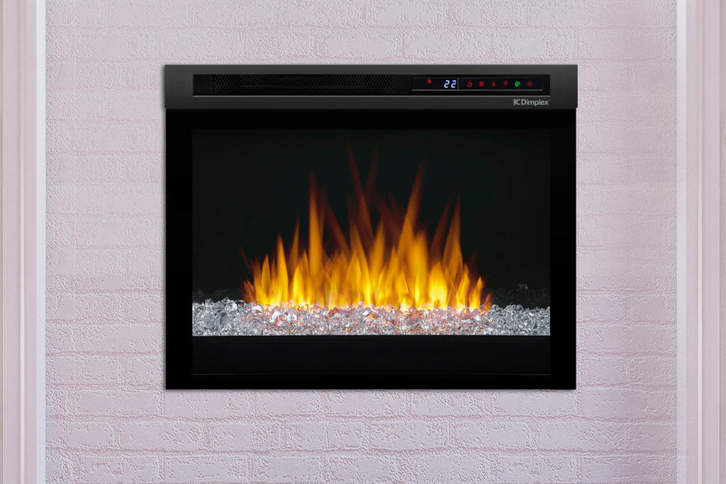 Dimplex 23 Inch Multi-Fire XHD Plug-In Electric Firebox Insert - Glass | XHD23G