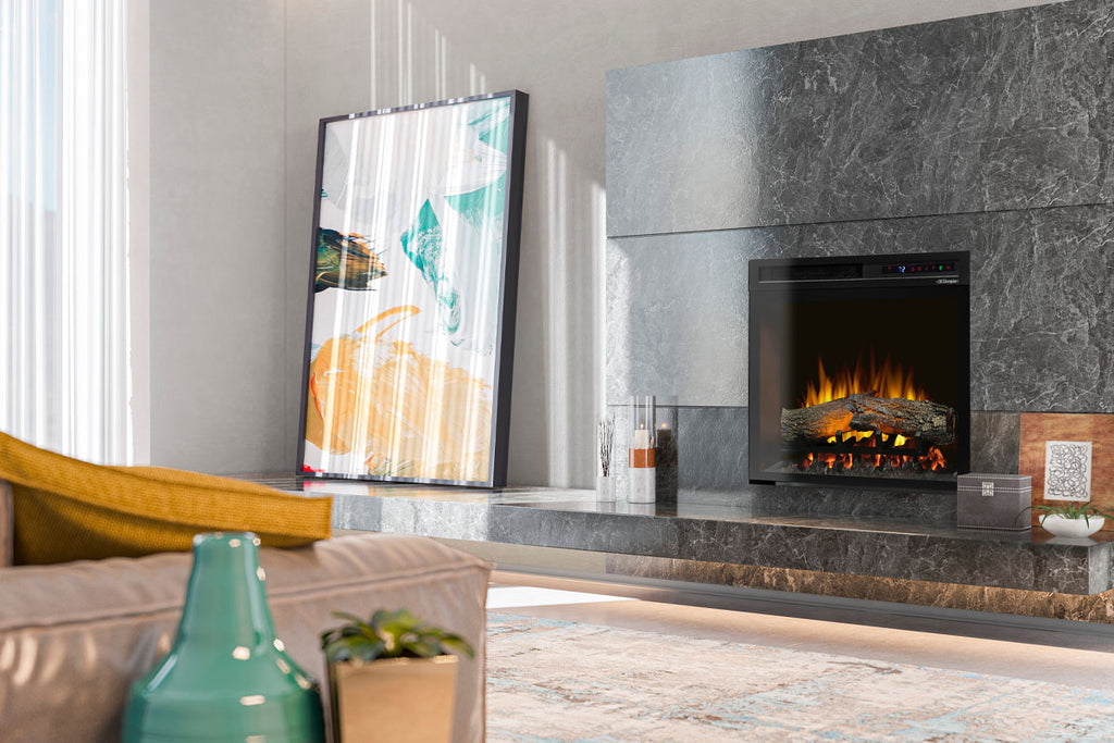 Dimplex 23 inch Multi-Fire XHD Plug-In Electric Firebox Insert - Logs | XHD23L