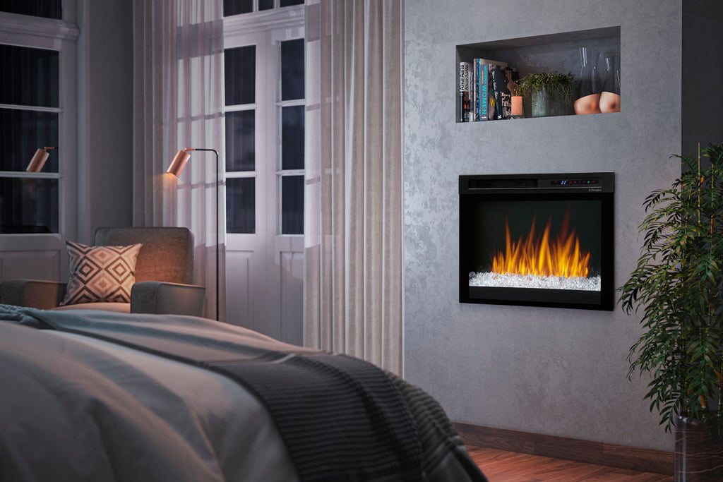 Dimplex 26'' Multi-Fire XHD Electric Firebox - Fireplace - Insert - Heater - Glass - XHD26G