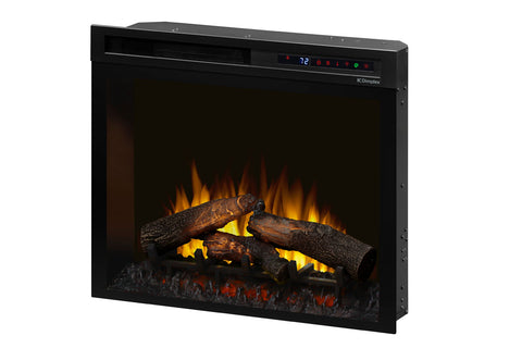 Image of Dimplex 28'' Multi-Fire XHD Plug-In Electric Firebox Insert - Logs | XHD28L