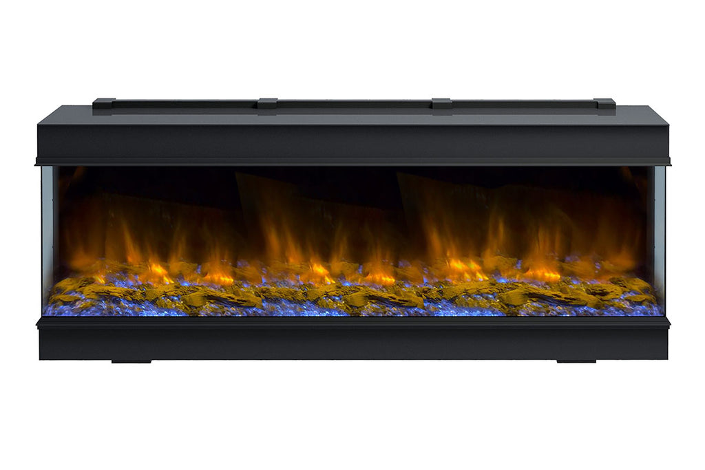 Dynasty Melody 64 Inch 3 Sided 2 Sided Built In Electric Fireplace - DY-BTS60 - Dynasty Fireplaces