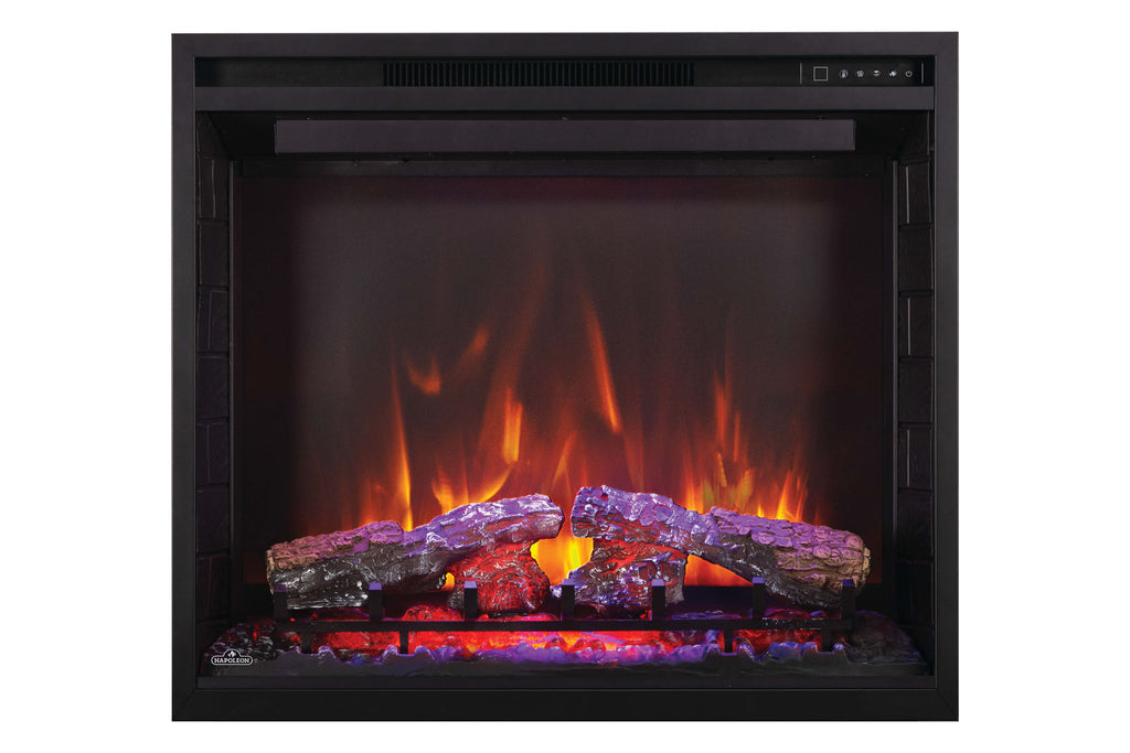 Napoleon Element 36 inch Built In Electric Firebox Insert - Electric Firebox Heater - NEFB36H-BS - Electric Fireplaces Depot