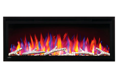 Image of Napoleon Entice 42 inch Wall Mount Recessed Linear Electric Fireplace | Built in Electric Insert | NEFL42CFH | Electric Fireplaces Depot