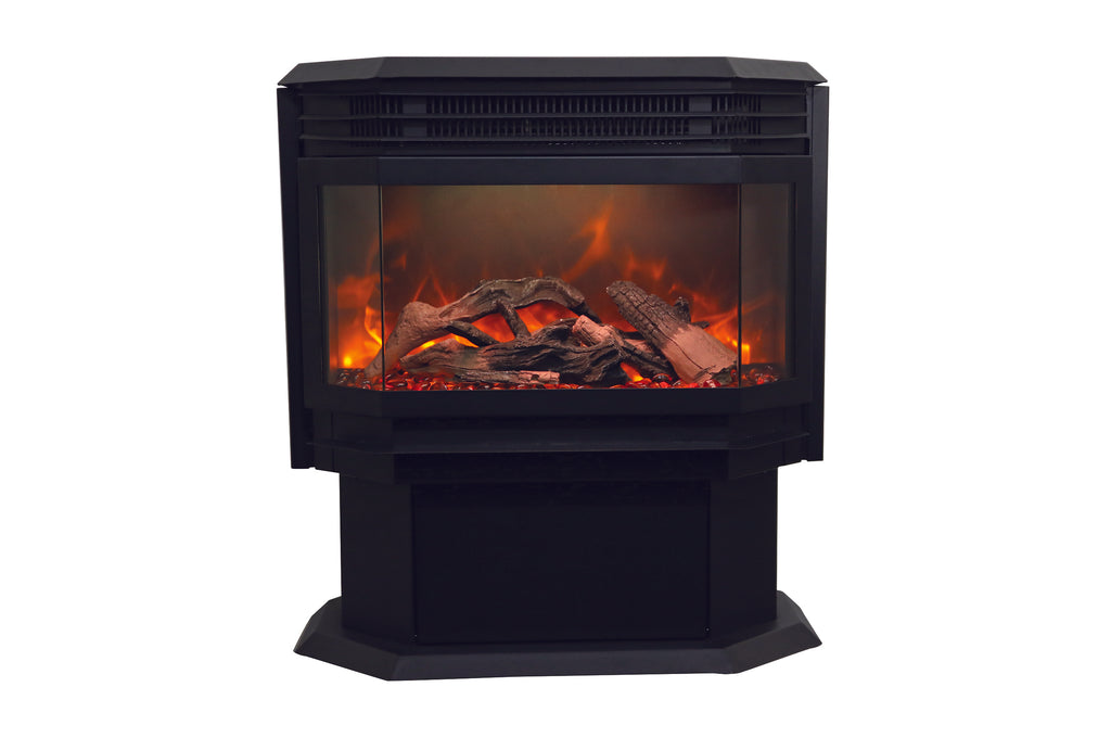 Sierra Flame Freestanding Electric Fireplace - Heater - Logs Set - Electric Fireplaces Depot