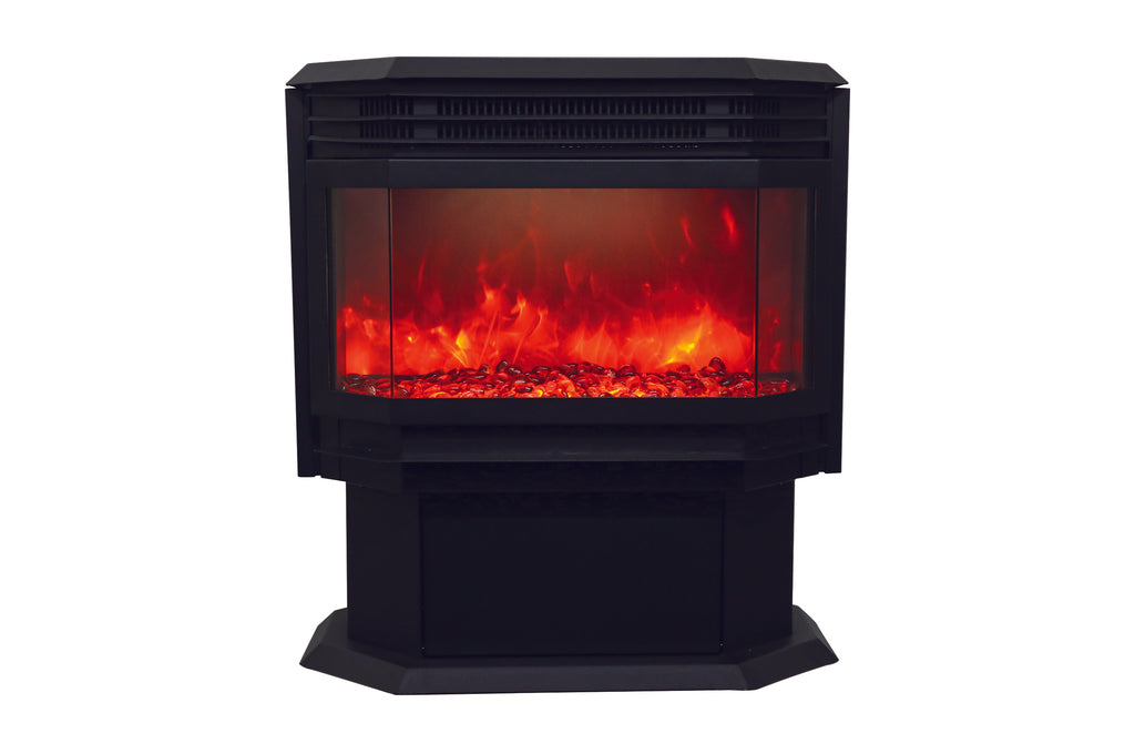 Sierra Flame Freestanding Electric Fireplace - Heater - Logs Set - Electric Fireplaces Depot