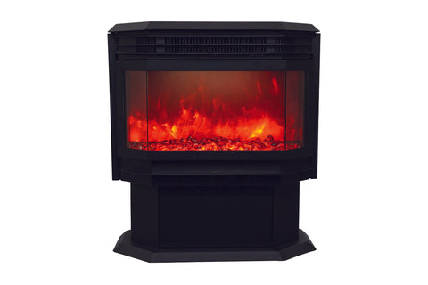 Image of Sierra Flame Freestanding Electric Fireplace - Heater - Logs Set - Electric Fireplaces Depot