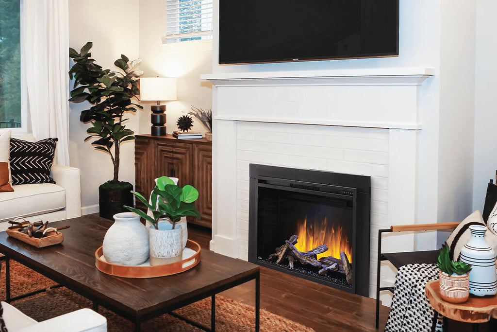 Napoleon Element 42 inch Built In Electric Firebox Insert - Electric Firebox Heater - NEFB42H-BS - CEFB42H-BS