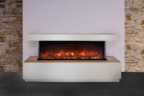 Image of Modern Flames Landscape Pro Multi 68-inch 3 Sided and 2 Sided Built In Wall Mount Linear Electric Fireplace | LPM-6816 | Electric Fireplaces Depot